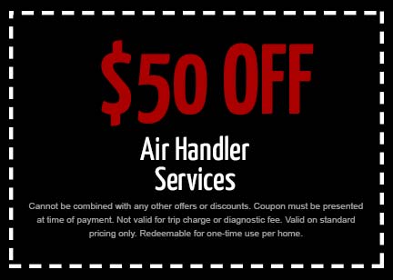 Discount on Air Handler Services